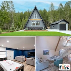 AFrame in Fairmont Hot Springs - | HotTub | Cinema & Games Room